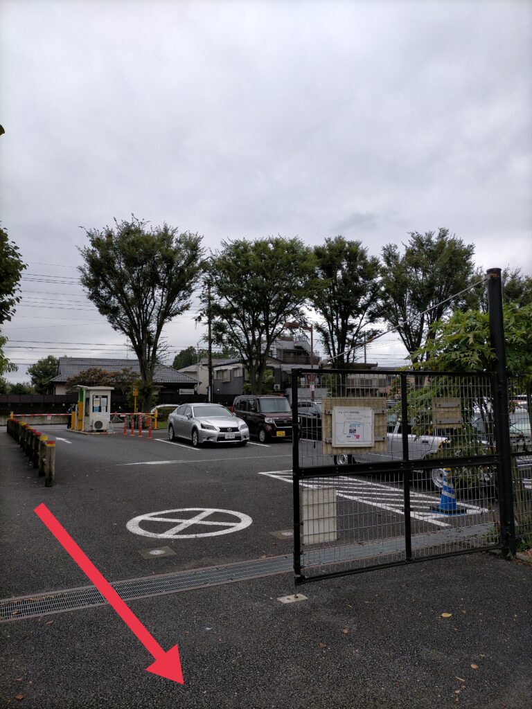 武蔵野中央公園駐車場