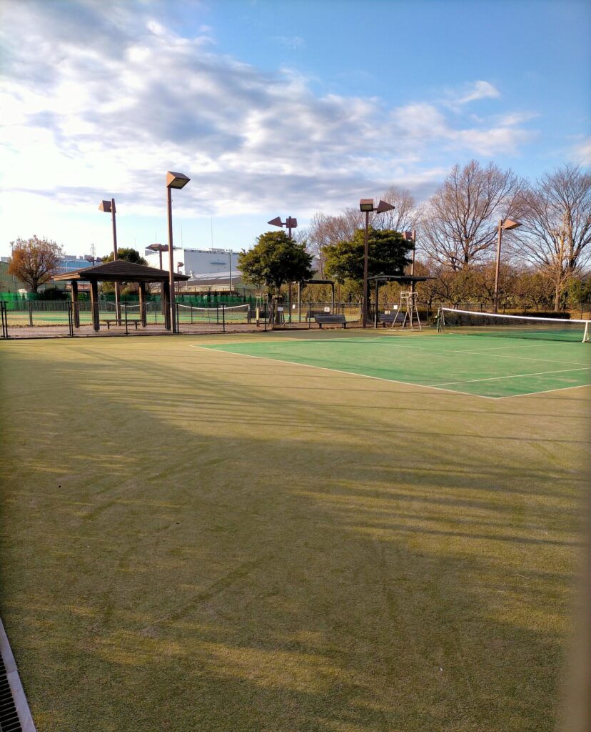 都営テニスコート　抽選