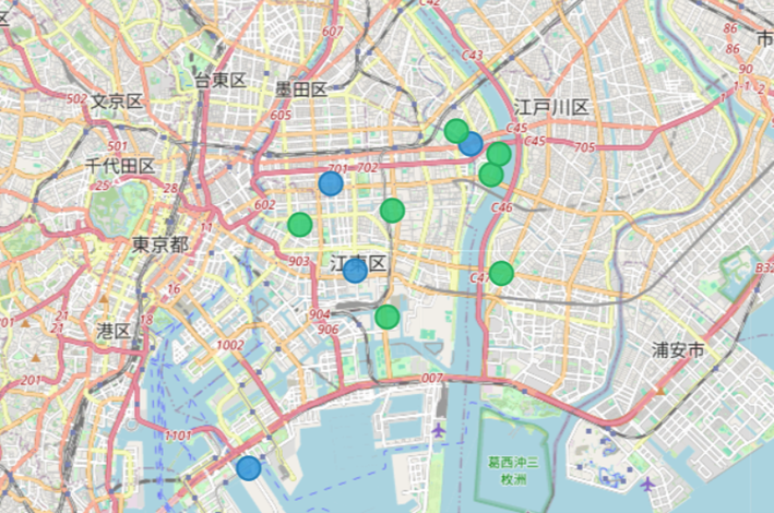 江東区テニスコート